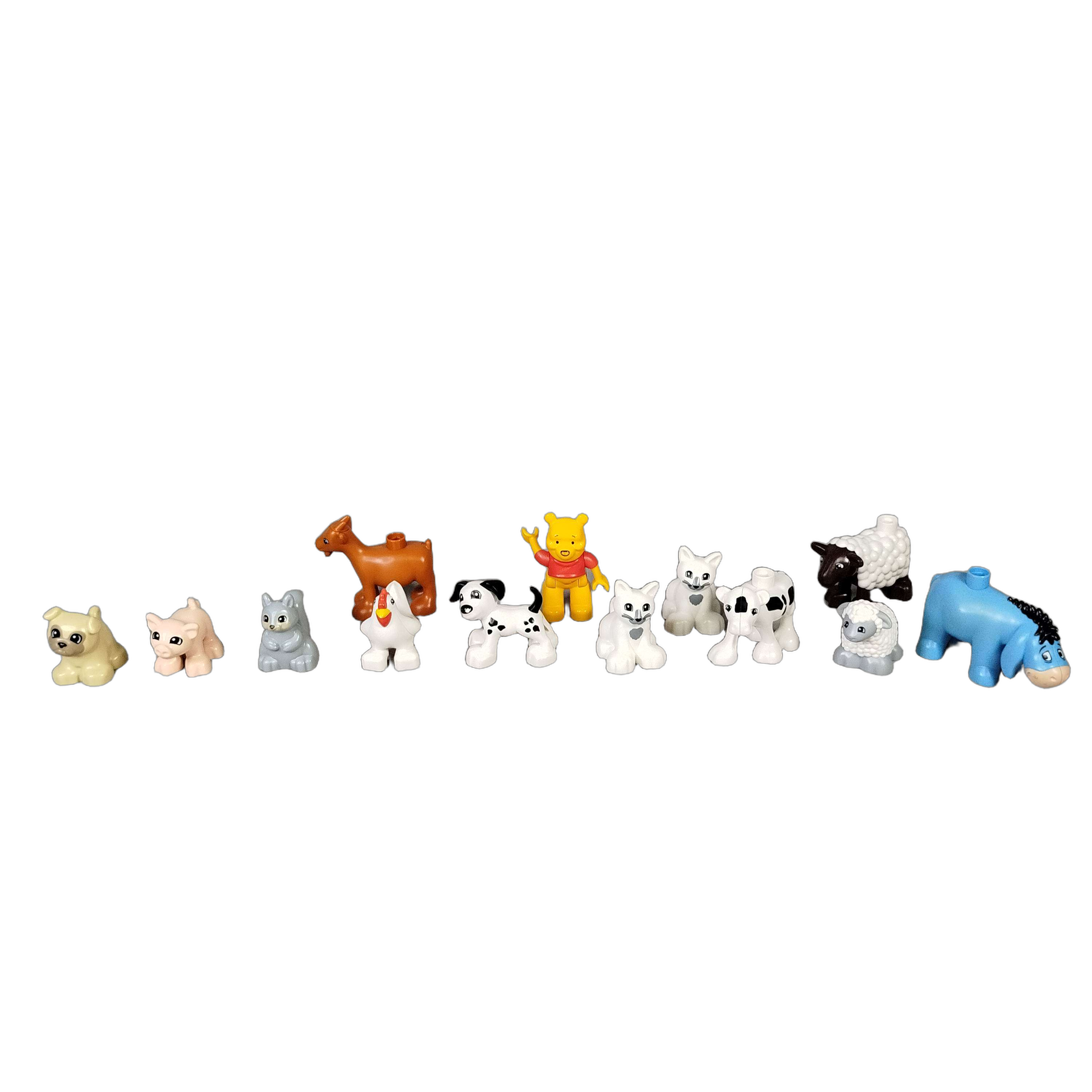 LEGO Bundle Duplo Winnie the Pooh Set von 13 Figuren & Tiere